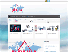 Tablet Screenshot of deltaplastik.com
